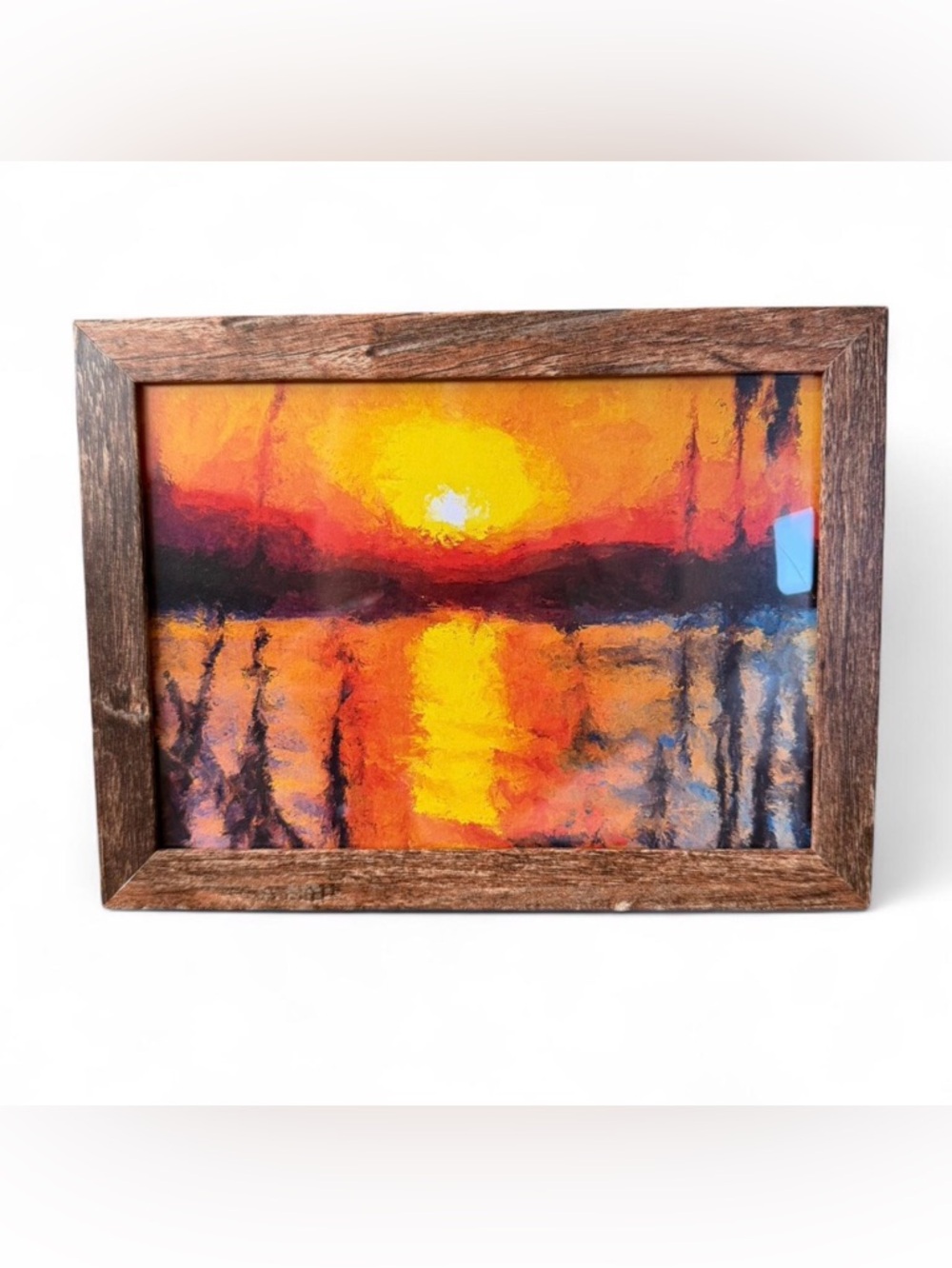 Rustic Wood Photo Frame 5x7